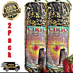 2, Veladora de Chile / Cirio Negro Preparado/ Black Chile Ritual Candle Fixed/XL
